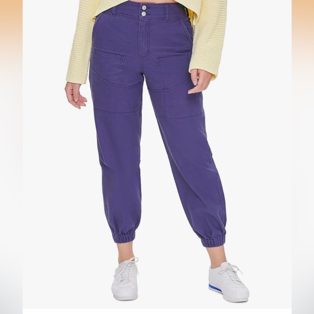 Forever 21 Women's High-Rise Ankle Pants